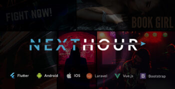 Next Hour - Movie Tv Show & Video Subscription Portal Cms Web and Mobile App