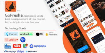 Salon, Spa, Massage Appointment Flutter App with Admin Panel - GoFresha
