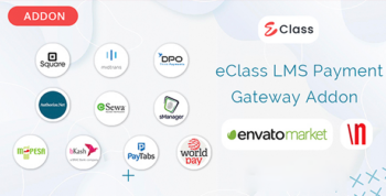 eClass LMS Payment Gateways Addon
