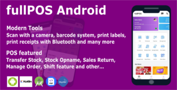 fullPOS | POS Application & Management System based on Android Complete Business with php, mysql