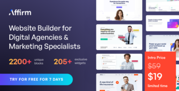 Affirm - Marketing & Digital Agency WordPress Theme