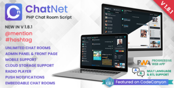 ChatNet - PHP Chat Room & Private Chat Script