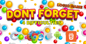 Dont Forget - Logic Game - HTML5/Mobile (C3p)