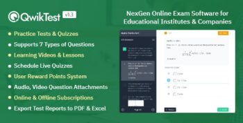 QwikTest - NexGen Online Exam & Quiz Software