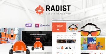 Radist- Gear Shop WordPress Theme