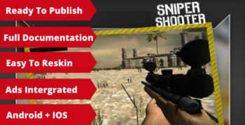 Sniper Commando Shooting  (Unity Complete + Admob + iOS + Android)
