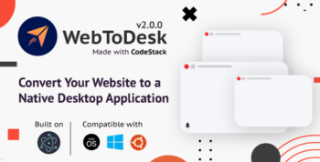 WebToDesk - Convert Your Website to a Native Desktop Application