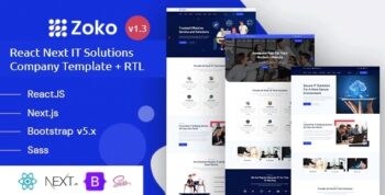 Zoko - IT Solutions & Services Company React Template