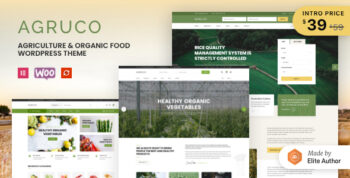 Agruco - Agriculture & Organic Food WordPress Theme