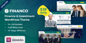 Finance WordPress Theme - Financo