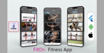 FitOn- Gym, Yoga & Cardio Flutter app with Admob 