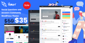 Himer - Social Questions and Answers WordPress Theme