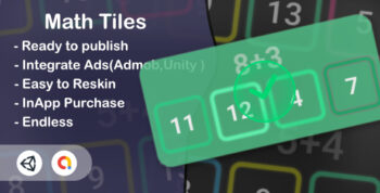 Math Tiles(Unity Game+Admob+iOS+Android)