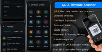 QR & Barcode Scanner - QR Code Generator - QR & Barcode Reader - QR Code Scanner & Generator