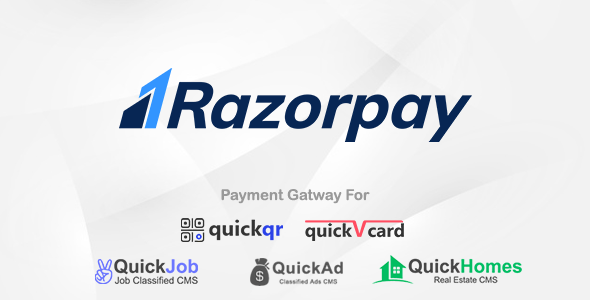 Razorpay Payment Plugin For QuickCMS Razorpay Payment Plugin For QuickCMS