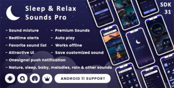 Sleep & Relax Sound Pro(Android 11 Supported)