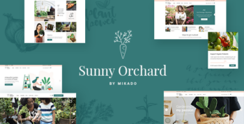 SunnyOrchard - Landscaping and Gardening Theme