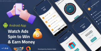 Watch Spin And Earn Money App with Admob