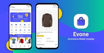 Evone Flutter - eCommerce Shop & Store Mobile Template