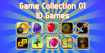 Game Collection 01 (CAPX | HTML5 | Cordova) 10 Games Pack