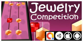Jewelry Competition Unity Arcade Game with Admob ad for android and iOS