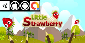 Little Strawberry Unity Funny Endless Game With Admob For Android And iOS