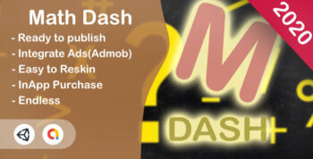 Math Dash (Unity Game+Admob+iOS+Android)
