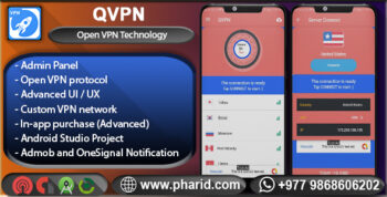 QVPN - Pro Custom VPN with Admin Panel