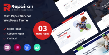 Repairon | Multi Repair Services WordPress Theme