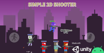 Simple 2d Shooter - Unity Game