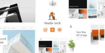 Studio Arch - Architecture & Interior Designers WordPress + Figma