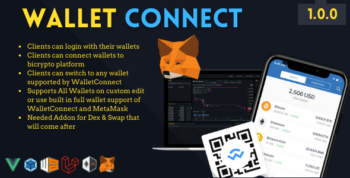 Wallet Connect Addon For Bicrypto - Wallet Login, Connect