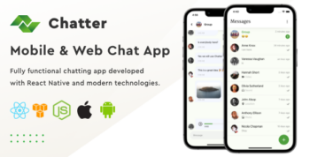 Chatter | Mobile & Web Chat App