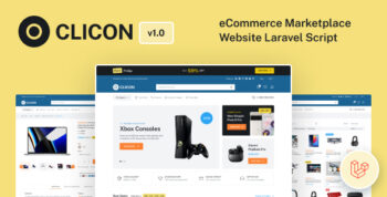Clicon - eCommerce Laravel Script (Single Vendor)