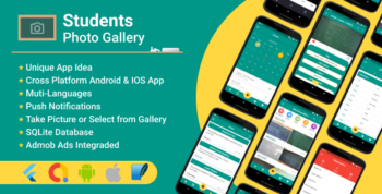 Flutter Gallery App for Students