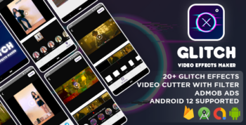 Glitch Video Effects Editor - Glitch Effects & Video Filters with Video Cutter