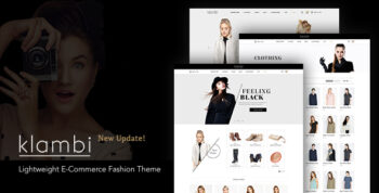 Klambi - Lightweight E-Commerce Fashion Theme