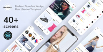 Manero - Fashion React Native Template