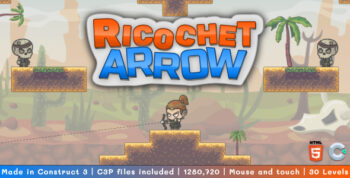 Ricochet Arrow - HTML5 Casual game