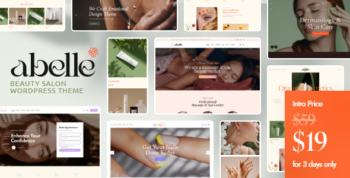 Abelle - Beauty Salon Elementor WordPress Theme