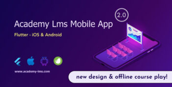 Academy Lms Student Mobile App - Flutter iOS & Android