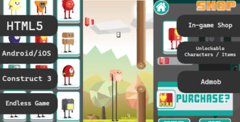 Endless Walker (Construct 3)