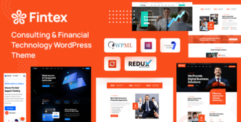 Fintex - Consulting & Financial WordPress Theme