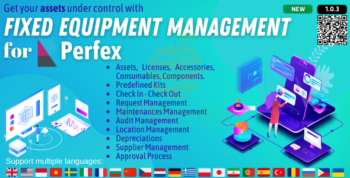 Fixed Equipment Management module for Perfex CRM