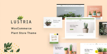 Lustria - MultiPurpose Plant Store WordPress Theme