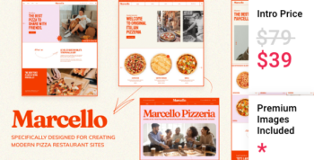 Marcello - Pizza Restaurant Theme