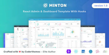 Minton - React Admin & Dashboard Template