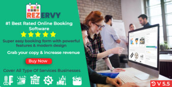 Rezervy - Online bookings system for cleaning, maids, plumber, maintenance, repair, salon services