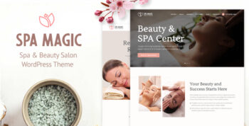 SpaMagic - Beauty Salon WordPress Theme