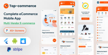 TopCommerce  -  Multivendor eCommerce Flutter App